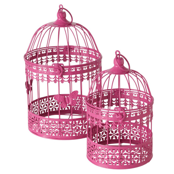 KORISTELINTUHÄKKI PINKKI, LOUISA 19x32 cm