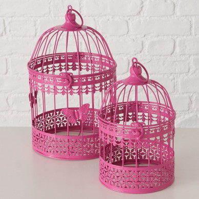 KORISTELINTUHÄKKI PINKKI, LOUISA 19x32 cm