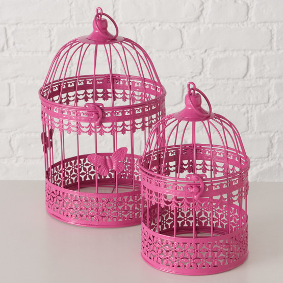 KORISTELINTUHÄKKI PINKKI, LOUISA 19x32 cm