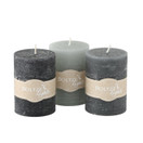 HUURREKYNTTILÄ, HARMAAN SÄVYT 10 cm, 3 eri väriä