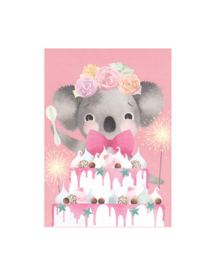 POSTIKORTTI A6, Herkuttelemaan (vaaleanpunainen)