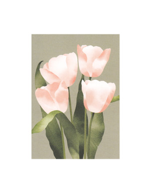 POSTIKORTTI A6, Tulppaanit (vaaleanpunaiset)