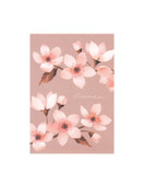 POSTIKORTTI A6, Kirsikankukat (tumma)