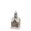 PIPARITALO KIRKKO LED-VALOLLA, RUSKEA 23x11.5x10 cm