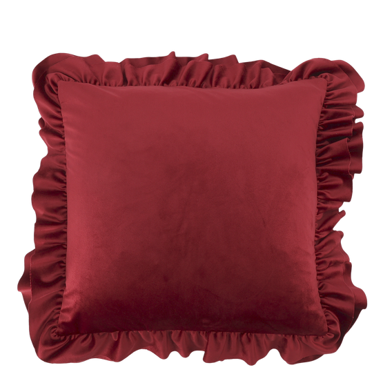 TYYNYNPÄÄLLINEN, RÖYHELÖ CHERRY 45x45 cm