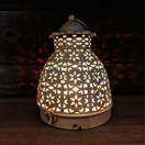 COUNTRY LACE, PITSILYHTY ANTIIKIN KERMANVALKOINEN 19,5x15 cm