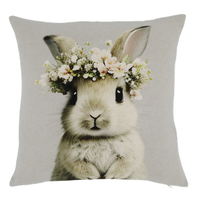 TYYNYNPÄÄLLINEN, KUKKASEPPELE PUPU 45x45 cm