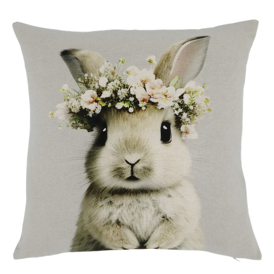 TYYNYNPÄÄLLINEN, KUKKASEPPELE PUPU 45x45 cm