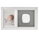 KÄDEN-/JALANJÄLKI KIPSI / VALOKUVAKEHYS 35 x 22 cm