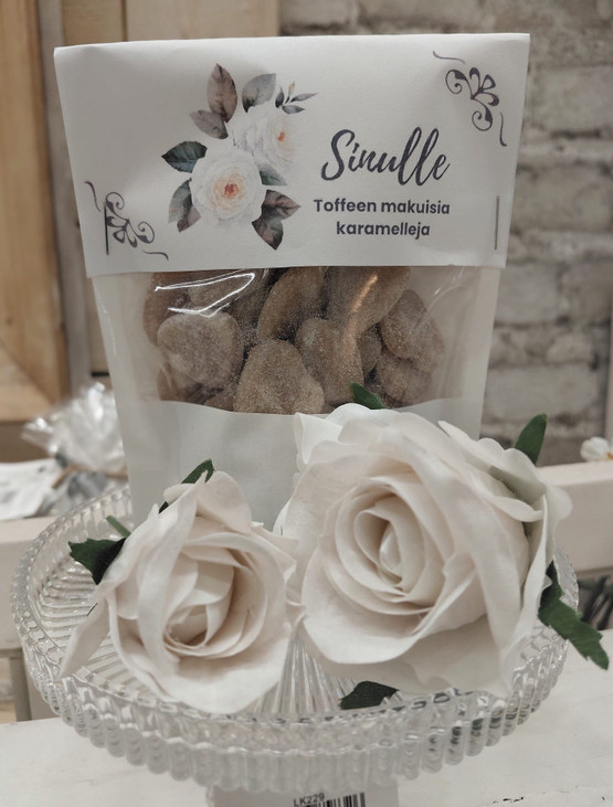 TOFFEEN MAKUISET SYDÄNKARAMELLIT 125 g