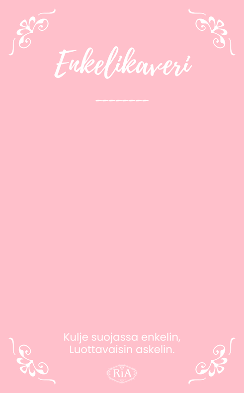 ENKELIKAVERI 3 cm, 3 Erilaista