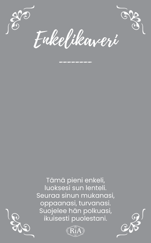 ENKELIKAVERI HOPEINEN 2,5cm