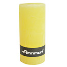 HUURRE KYNTTILÄ, VAALEANKELTAINEN, 15 cm