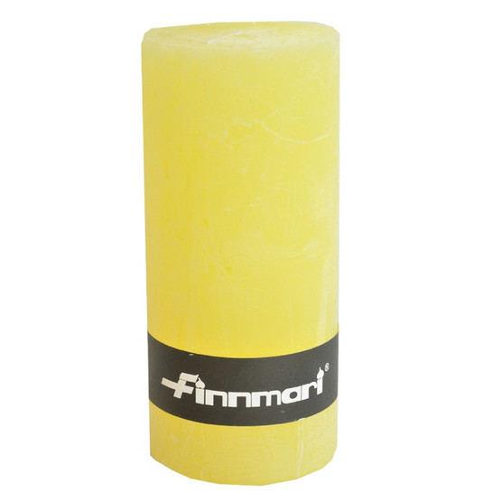 HUURRE KYNTTILÄ, VAALEANKELTAINEN, 15 cm