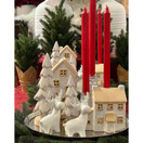 TALOLYHTY BEIGE-HARMAA 12x10x19,5 cm