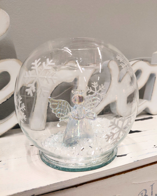 LÄMPÖKYNTTILÄLYHTY ENKELILLÄ, KIRKAS 10 cm