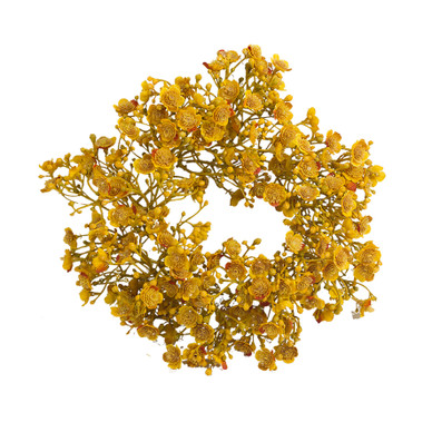 KUKKAKRANSSI, OKRANKELTAINEN Ø 22 cm