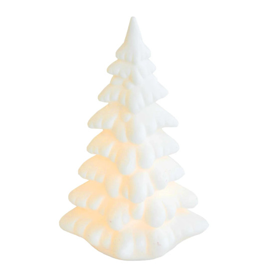 LED-KUUSI KERAAMINEN, VALKOINEN 210,5x9x16 cm