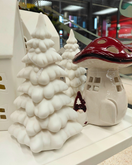 SIENILYHTY JA TONTTU, LÄMPÖKYNTTILÄLLE 12x11x15 cm