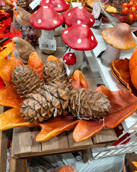 KERAAMINEN TAMMENLEHTIKULHO, TERRACOTTA/RUSKEA 30x20,5x14,5 cm