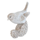 LINTU JA KÄPY-KORISTE, VAALEA 7x5x11 cm