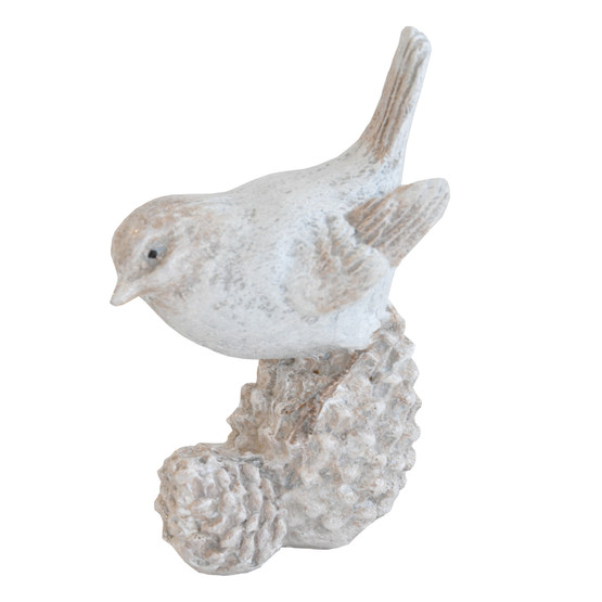 LINTU JA KÄPY-KORISTE, VAALEA 7x5x11 cm