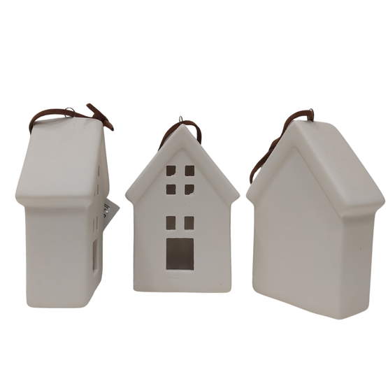 KORISTETALO, VALKOINEN 5,5x3x8 cm