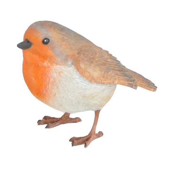 LINTUKORISTE, ORANSSI-RUSKEA 9,5x6x8 cm