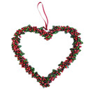 MARJASYDÄN KRANSSI, PUNAINEN 25x21 cm