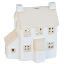 TALOLYHTY BEIGE-VALKOINEN 13x9,5x14 cm