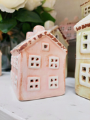 TALOLYHTY MINI, VAALEANPUNAINEN 7x6x9 cm