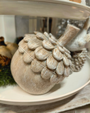 TAMMENTERHOKORISTE, VAALEA 9x8x9,5 cm