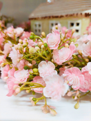 KUKKAKRANSSI, VAALEANPUNAINEN Ø 33 cm