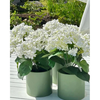 HORTENSIA RUUKKU, VALKOINEN 13x25x39 cm