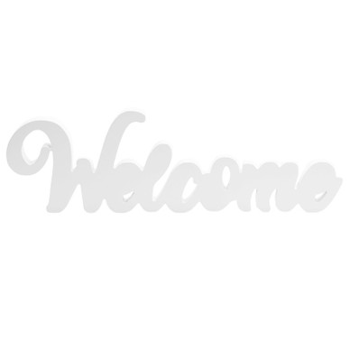 TEKSTIKYLTTI WELCOME 40x2x13 cm