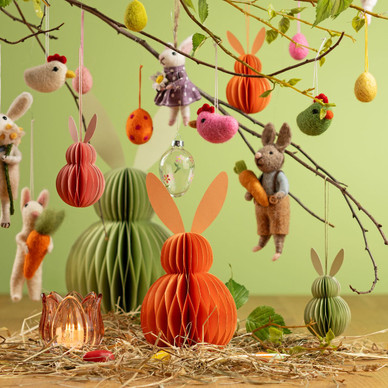 RIPUSTETTAVA PAPERIPUPU, VIHREÄ 6x10x6 cm