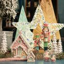 KUUSI KERAAMINEN, VALKOINEN LUMIKIMALLE 15x7 cm