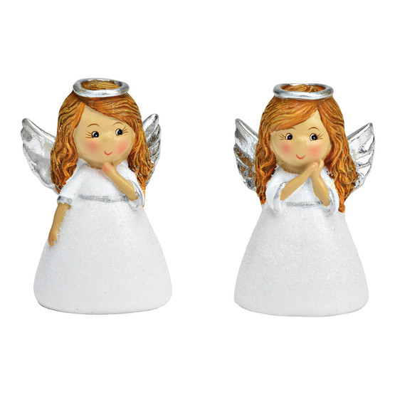 ENKELITYTTÖ HOPEASIIVIN, 2 MALLIA 4x7x3 cm