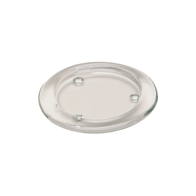 KYNTTILÄALUSTA, LASINEN, Ø 10,5 cm