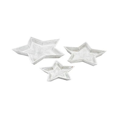 TÄHTIALUSTA VALKO-HARMAA, PUINEN 24x2,5 cm