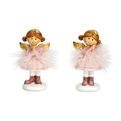 ENKELITYTTÖ HÖYHENMEKOLLA, 2 MALLIA 5x9x4 cm