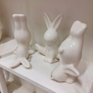 JOOGAPUPU VALKOINEN, POSLIINIA 9 cm, 3 erilaista mallia