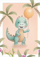 POSTIKORTTI A6, Dinosaurus