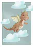 POSTIKORTTI A6, Lohikäärme