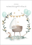 KORTTI A6, Onnea nimiäispäivänä, 2-osainen