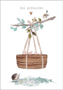 KORTTI A6, Vauva Hei pikkuinen, 2-osainen