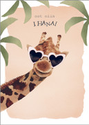 POSTIKORTTI A6, Kirahvi Oot niin ihana