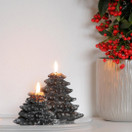 KUUSIKYNTTILÄ HOPEA, PIENI 9cm