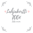 LAHJAKORTTI 100 €