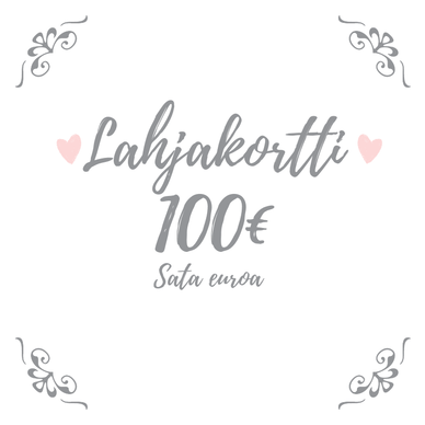 LAHJAKORTTI 100 €
